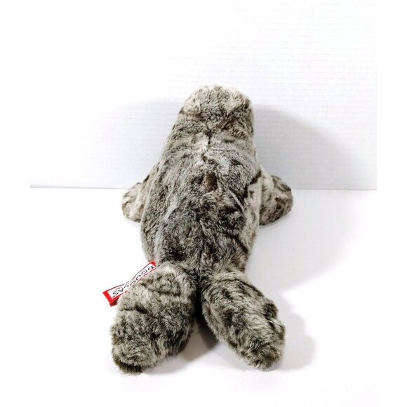 Douglas The Cuddle Toy Gray Monk Seal Realistic Plush Stuffed Animal 13" - Picture 3 of 4